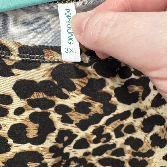 Leopard Print Dress | size: 3X - Picture 2 of 3